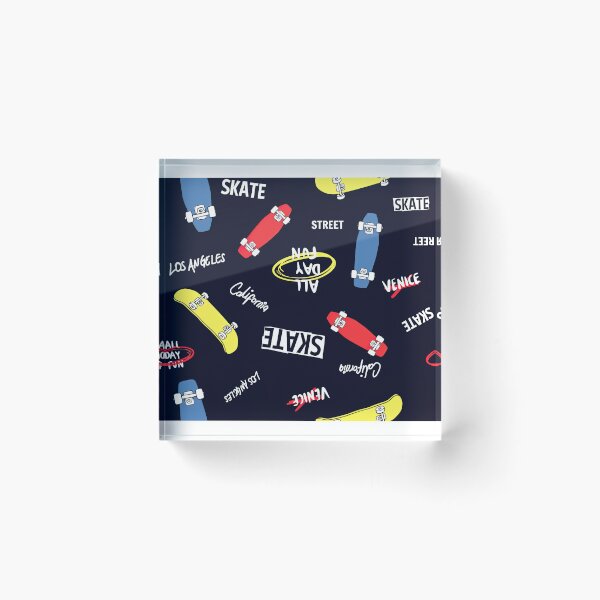 Item preview, Skateboard Pattern, Skate Pattern, designed and sold by Skateboard-Art.