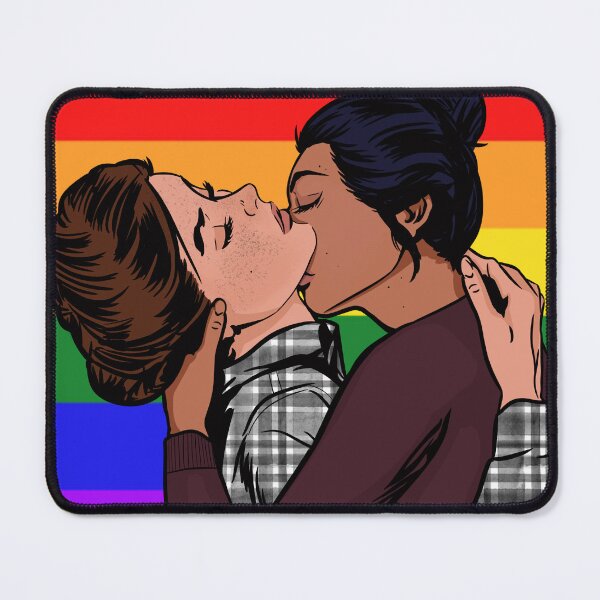 Item preview, Ellie and Dina - LGBTQ+ Flag designed and sold by gaslight-n.