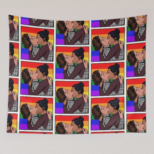 Item preview, Ellie and Dina - LGBTQ+ Flag designed and sold by gaslight-n.