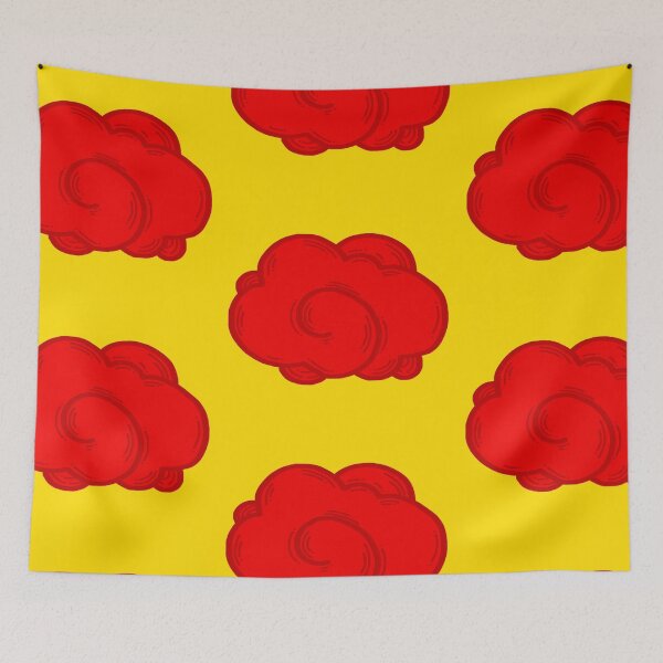 Item preview, Red Chinese Cloud in oil painting style  designed and sold by pamaripai.