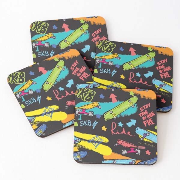 Item preview, Skateboard Pattern, Skate Pattern, designed and sold by Skateboard-Art.