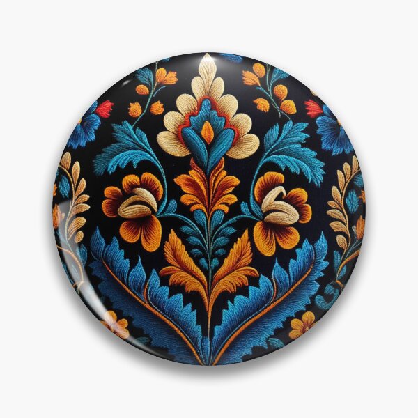 Item preview, Traditional Portuguese Style Folk Embroidery Pattern designed and sold by Orianah.