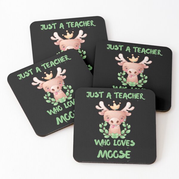 Item preview, Just A Teacher Who Loves Moose Black designed and sold by DSC-Fashion.