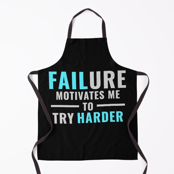 Item preview, Failure motiivates me to try harder - Motivational message / you never fail until you stop trying designed and sold by stayartsy07.