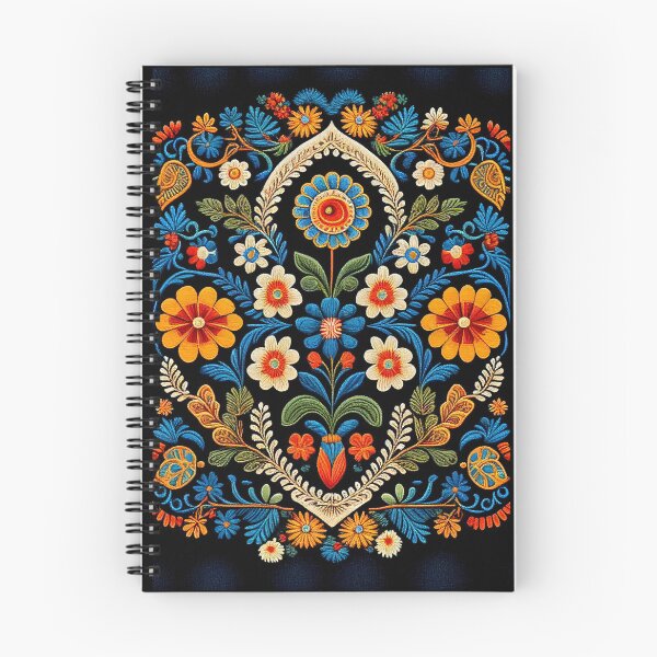Item preview, Traditional Portuguese Style Folk Embroidery Pattern designed and sold by Orianah.