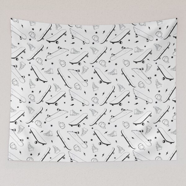 Item preview, Skateboard Pattern, Skate Pattern, designed and sold by Skateboard-Art.