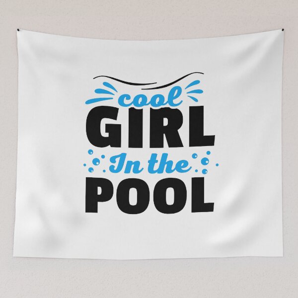 Item preview, Swimmer Girl Quote designed and sold by Tremendo.