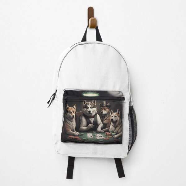 Item preview, Dog playing casino poker gambling designed and sold by ARTeez⭐️⭐️⭐️⭐️⭐️.