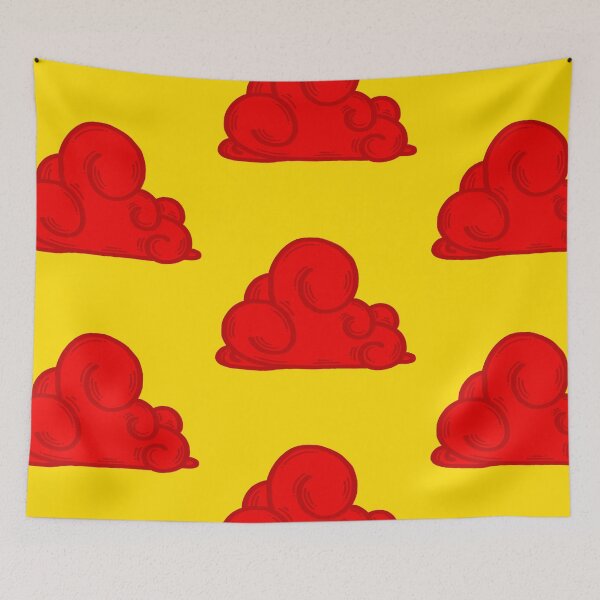 Item preview, Red Chinese Cloud in oil painting style  designed and sold by pamaripai.