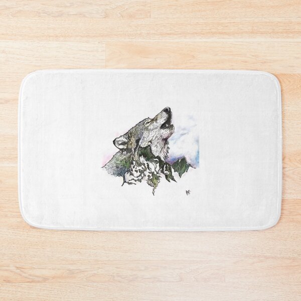 Item preview, aurora moore wolve howling designed and sold by sbrstore.