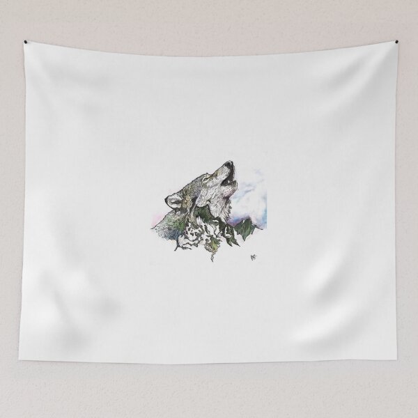 Item preview, aurora moore wolve howling designed and sold by sbrstore.