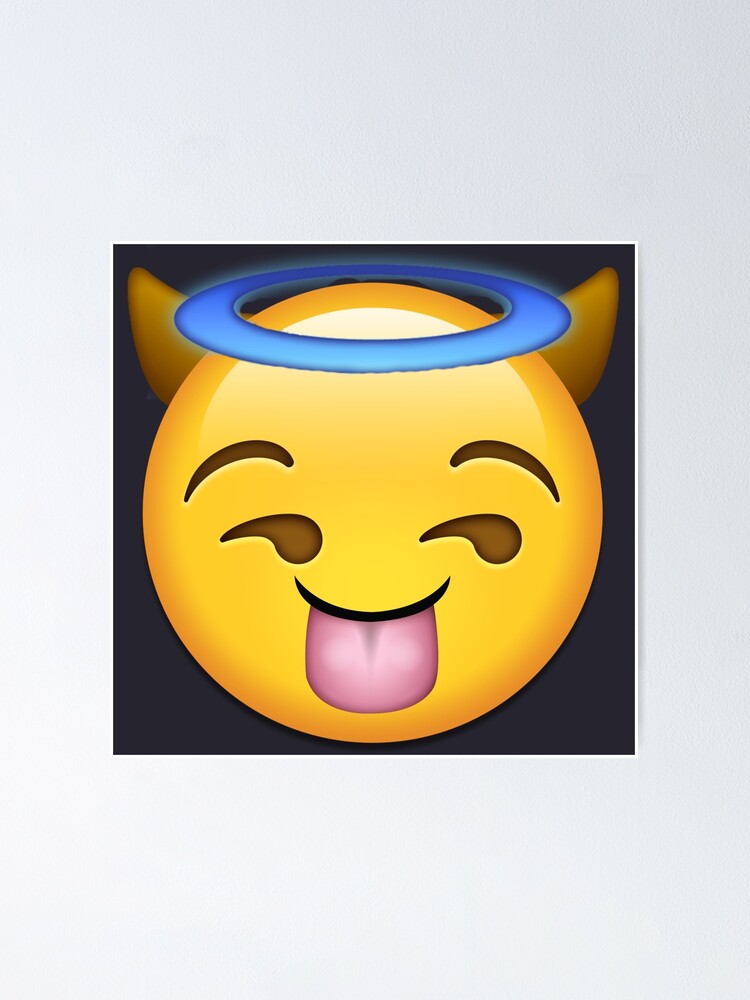 "Baddie Emoji" Poster by Philltoons Redbubble