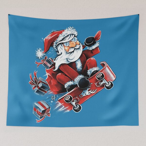 Item preview, Santa Skateboarding designed and sold by c0y0te7.