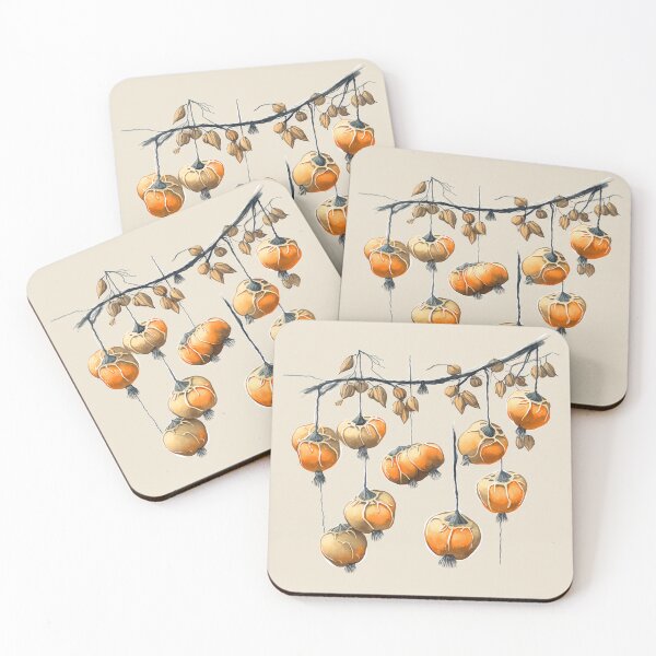 Item preview, persimmon art designed and sold by Sophiatsitaart.