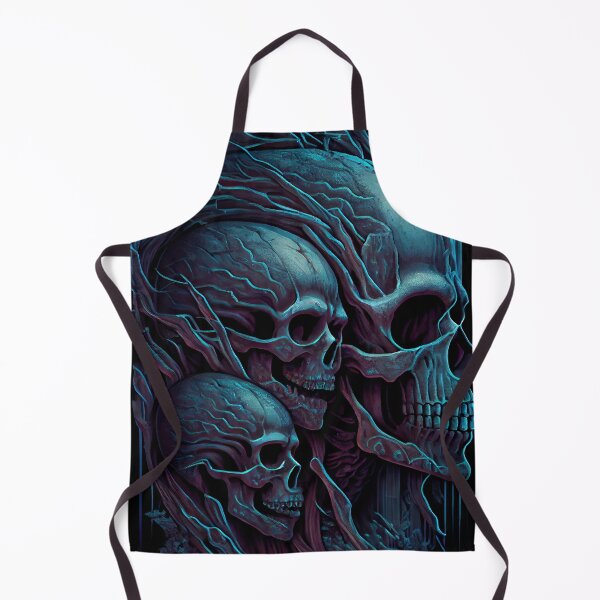Item preview, Blue Catacomb Skulls designed and sold by OccultDreams.