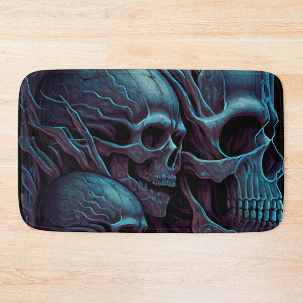 Item preview, Blue Catacomb Skulls designed and sold by OccultDreams.