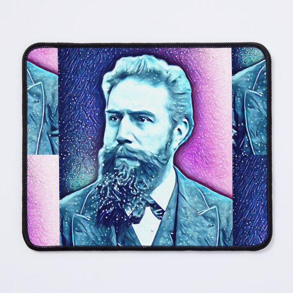 Artikelvorschau, Wilhelm Röntgen Kunstwerk | Wilhelm Röntgen Porträt | Wilhelm Röntgen Wandkunst entworfen und verkauft von Suyogsonar25.