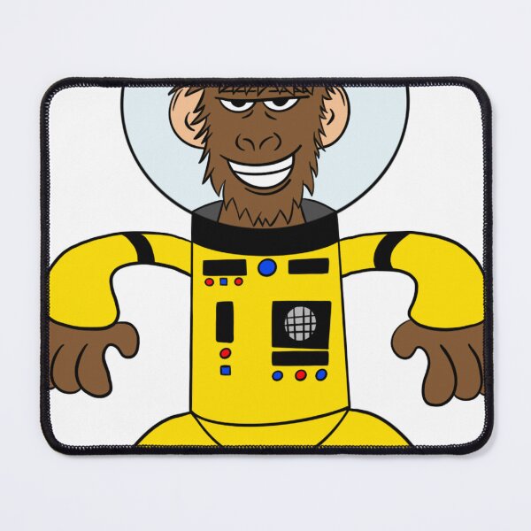Item preview, Astronaut monkey (yellow) designed and sold by Givon Stiles.