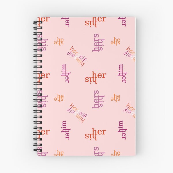 Item preview, She/His Lesbian Pride Flag Pronouns On Pink designed and sold by Pyrolitheus.