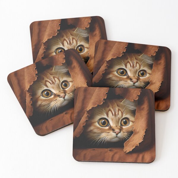 Item preview, Peekaboo Kitty designed and sold by WildPenDesign.