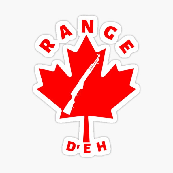 Range D'EH SKS Sticker