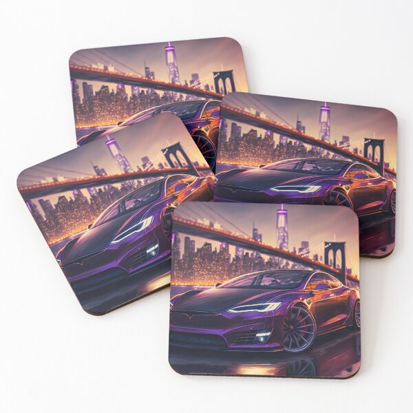 Item preview, Electrified in the City: An Electric Car on the Brooklyn Bridge designed and sold by Manuel Rinaldi.