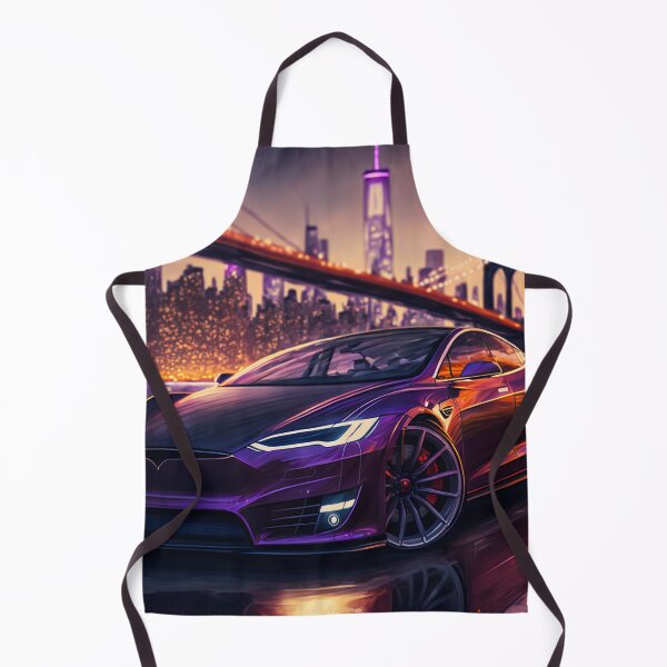 Item preview, Electrificado en la ciudad: un coche eléctrico en el puente de Brooklyn designed and sold by Manuel Rinaldi.