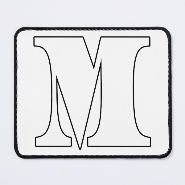 Item preview, Letter M Monogram Retro designed and sold by Dirtcheapartist.