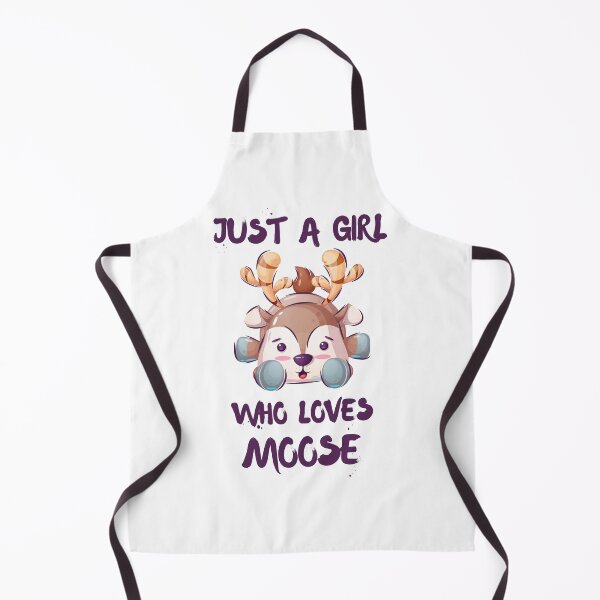 Item preview, Just A Girl Who Loves Moose designed and sold by DSC-Fashion.