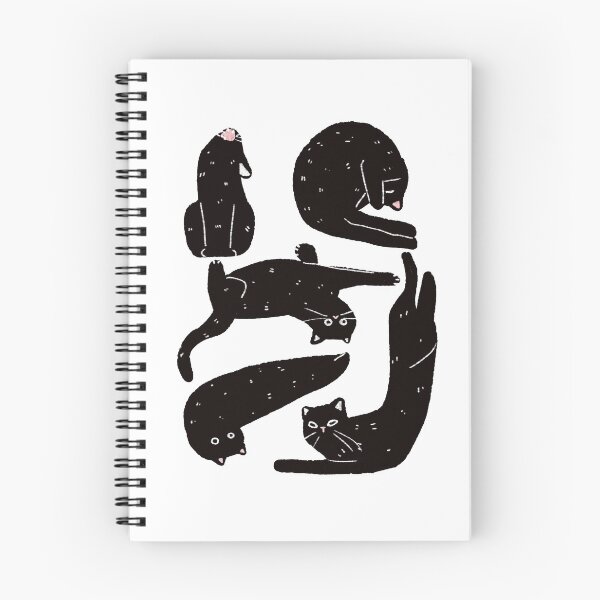 Item preview, Strange Black Blob Cats designed and sold by aymeigh.