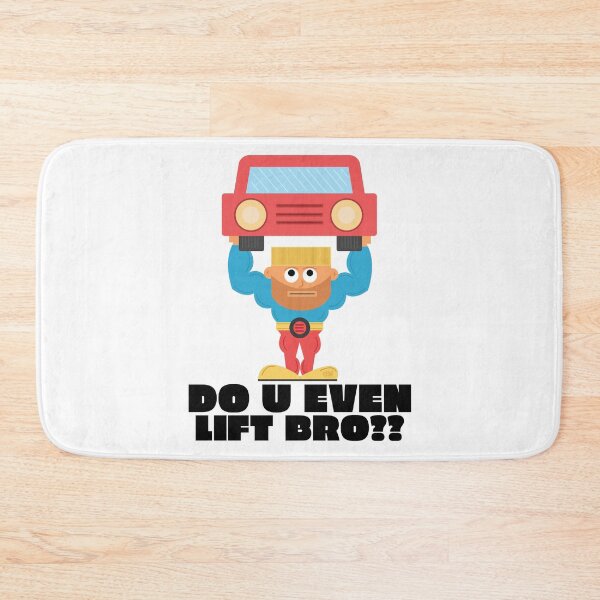 Item preview,  Do You Even Lift Bro? Funny Muscle Dude Meme Lifting Car Workout Joke Savage Beast Mode designed and sold by doseofwin.