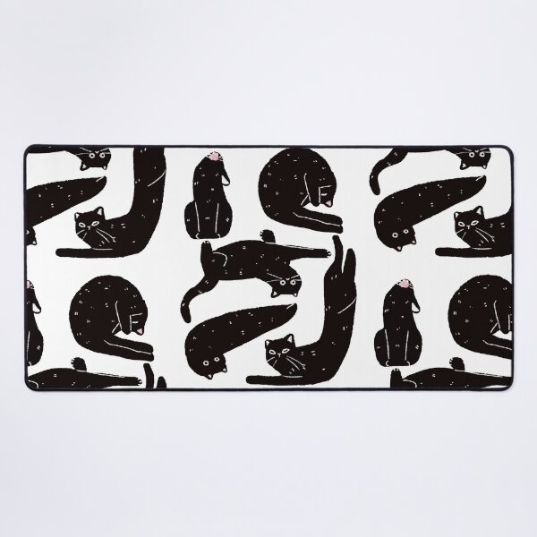 Item preview, Strange Black Blob Cats designed and sold by aymeigh.