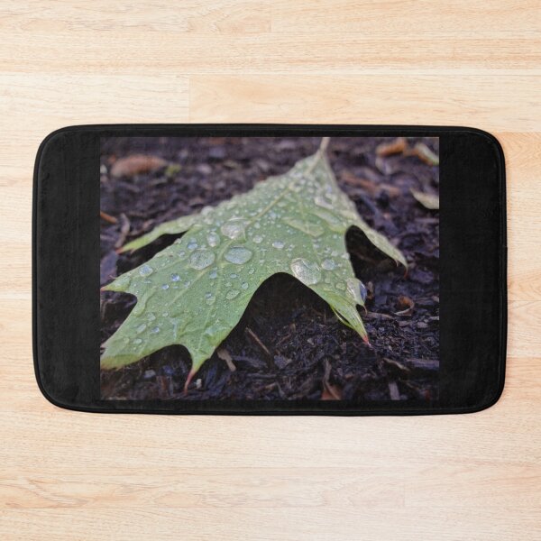 Item preview, Post Rain Dew Drops On Leaf designed and sold by RockettCrow.