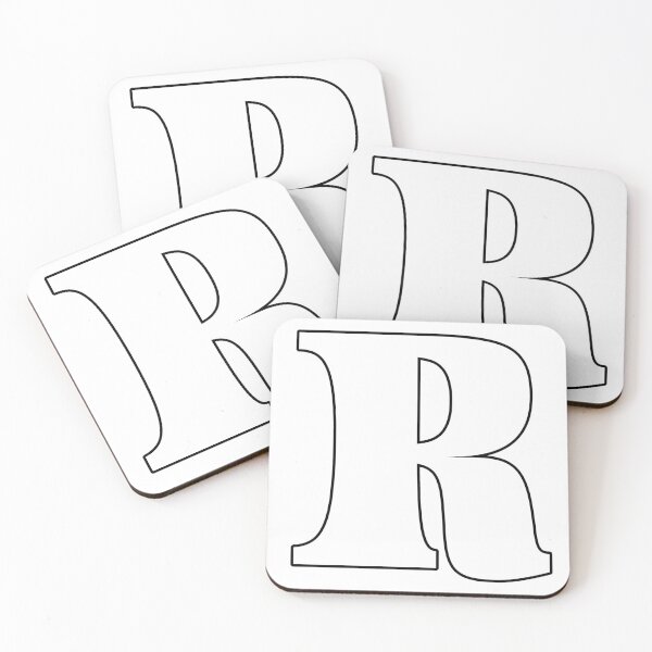 Item preview, Letter R Monogram Retro designed and sold by Dirtcheapartist.