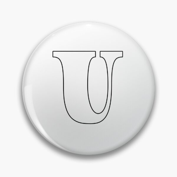Aperçu de l'œuvre Lettre U Monogramme Rétro créée et vendue par Dirtcheapartist.