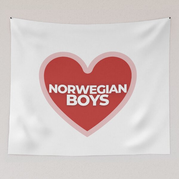 Item preview, I Heart Norwegian Boys designed and sold by Itsheartshop.