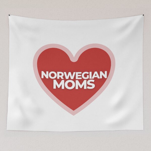 Item preview, I Heart Norwegian Moms designed and sold by Itsheartshop.