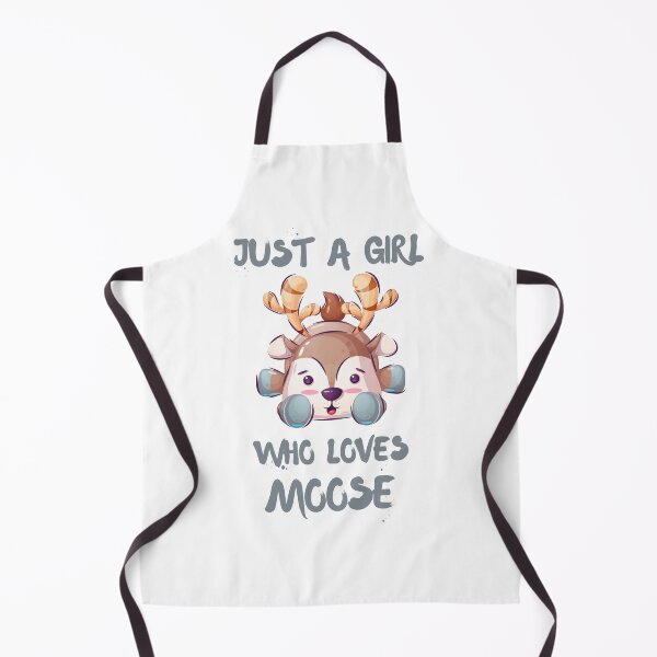 Item preview, Just A Girl Who Loves Moose designed and sold by DSC-Fashion.