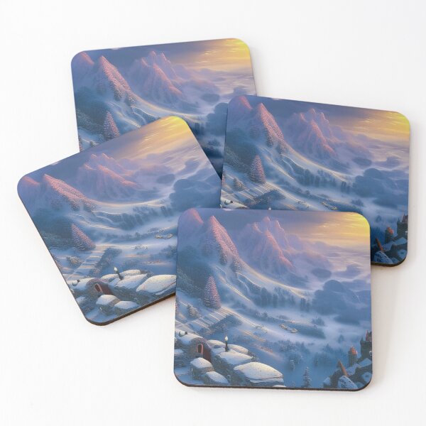 Item preview, Winter's Charm: A Snowy Landscape Design designed and sold by Story24net.