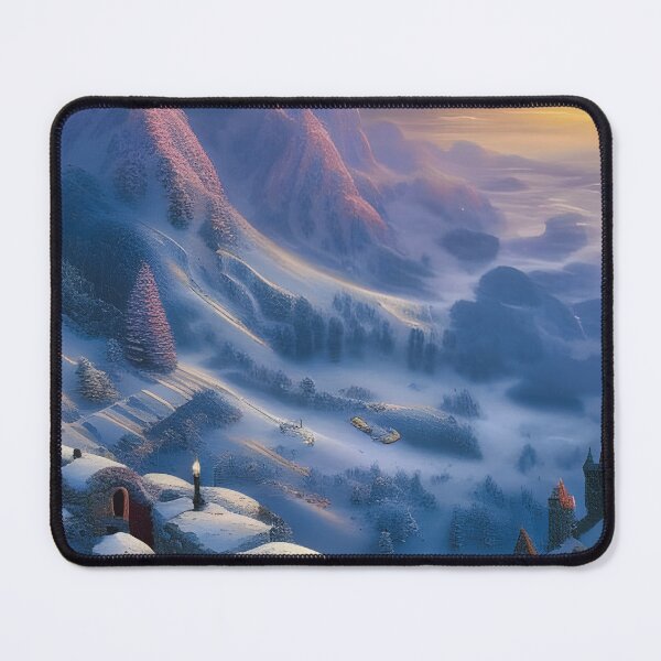 Item preview, Winter's Charm: A Snowy Landscape Design designed and sold by Story24net.
