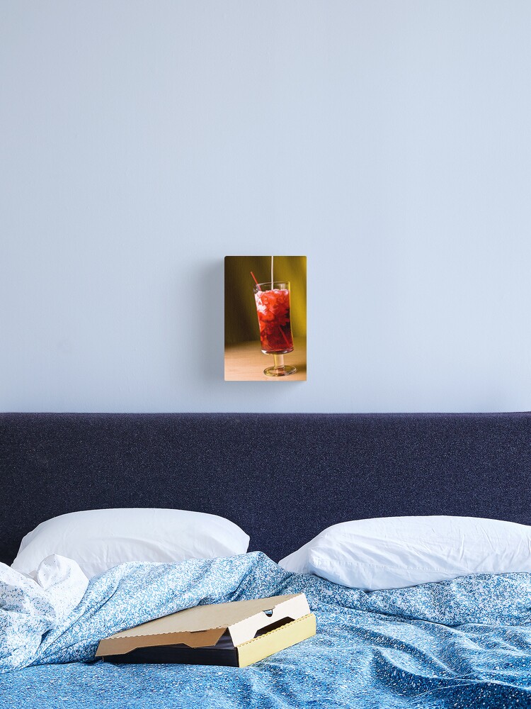 Thumbnail 2 of 3, Canvas Print, Italian Soda: Raspberry designed and sold by trapane.