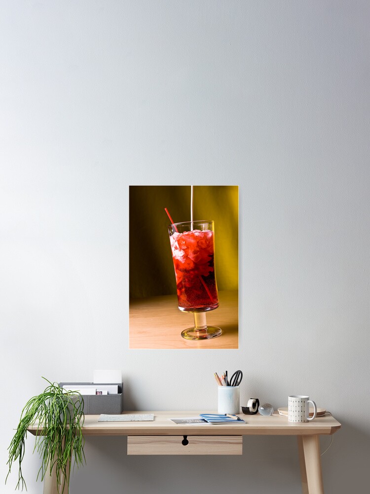 Thumbnail 2 of 3, Poster, Italian Soda: Raspberry designed and sold by trapane.