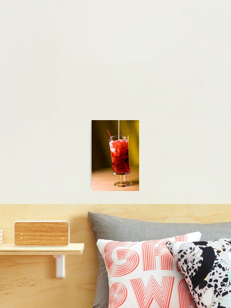 Thumbnail 2 of 3, Photographic Print, Italian Soda: Raspberry designed and sold by trapane.