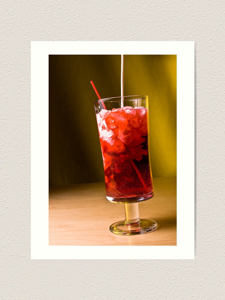 Thumbnail 1 of 3, Art Print, Italian Soda: Raspberry designed and sold by trapane.