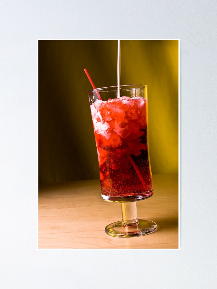 Thumbnail 1 of 3, Poster, Italian Soda: Raspberry designed and sold by trapane.