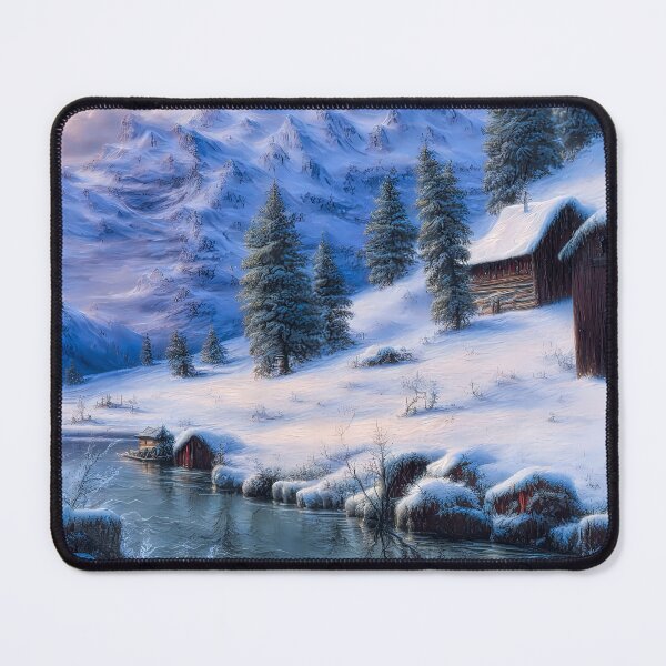 Item preview, Winter's Charm: A Snowy Landscape Design designed and sold by Story24net.