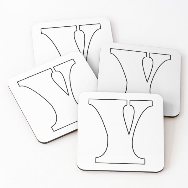 Item preview, Letter Y Monogram Retro designed and sold by Dirtcheapartist.
