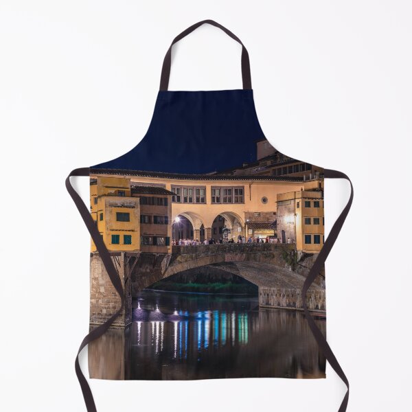 Item preview, Ponte Vecchio Bridge night view in Florence designed and sold by WorldScenery.