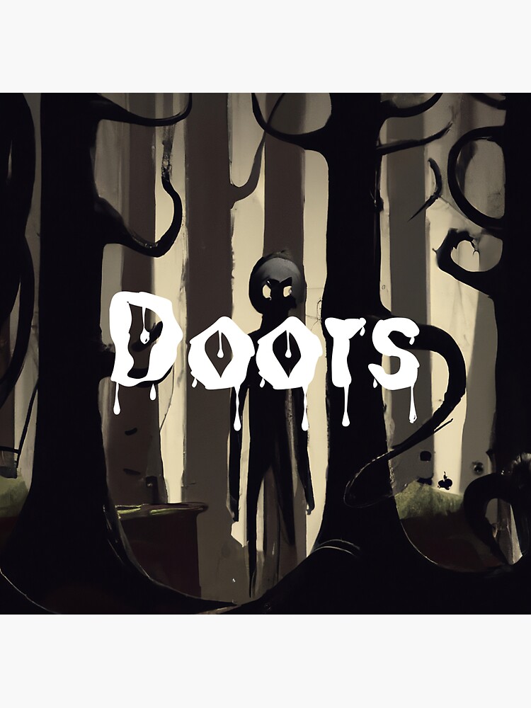 DOORS - Screech hide and Seek horror  Sticker for Sale by RetroPanache