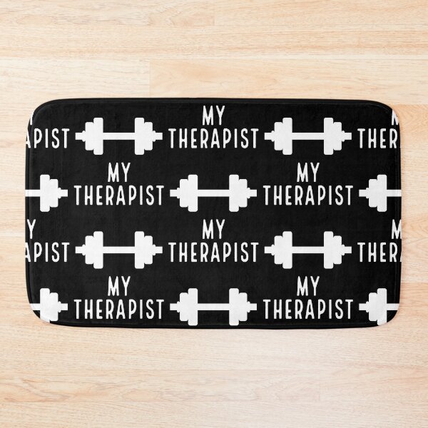 Item preview, The Gym is My Therapist designed and sold by narekmug.